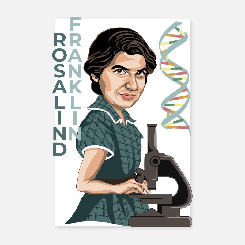Rosalind Franklin Poster 20 x 30 cm