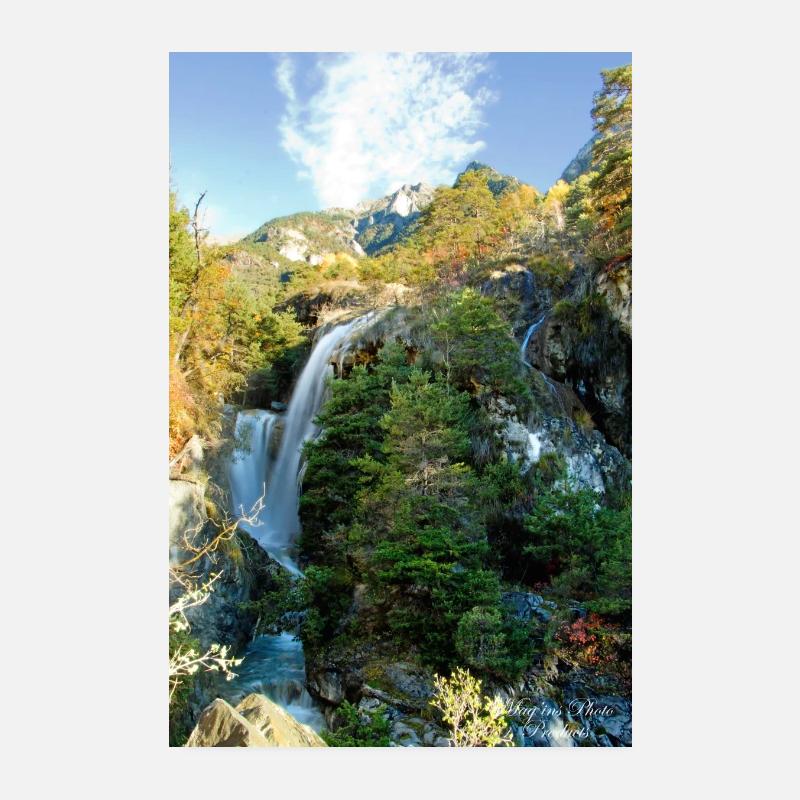Couleurs automnales en Ubaye (04) Poster 20 x 30 cm