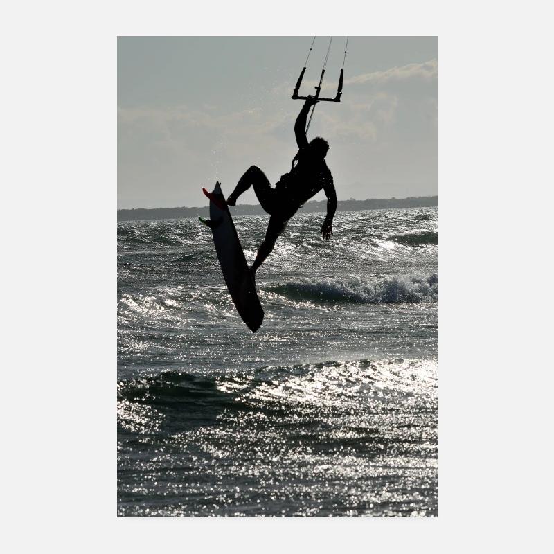 J’adore le kitesurf Poster 20 x 30 cm