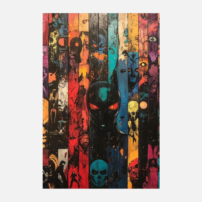 Bande dessinée II - 11 Poster 20 x 30 cm