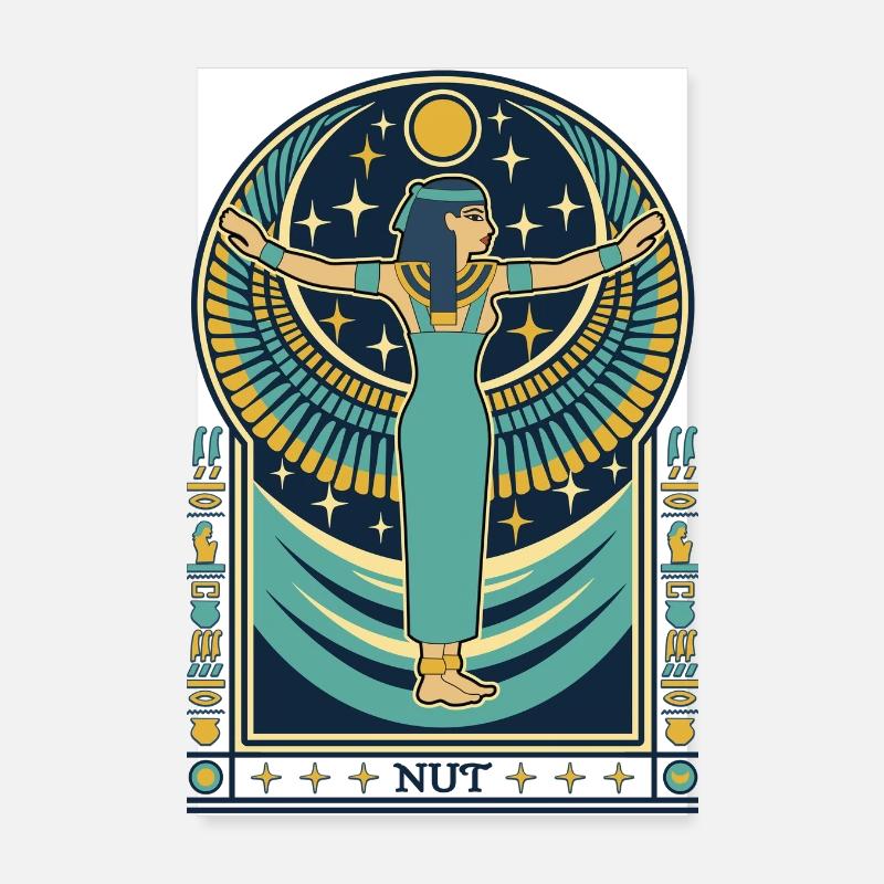 NUT Déesse du Ciel Poster 20 x 30 cm