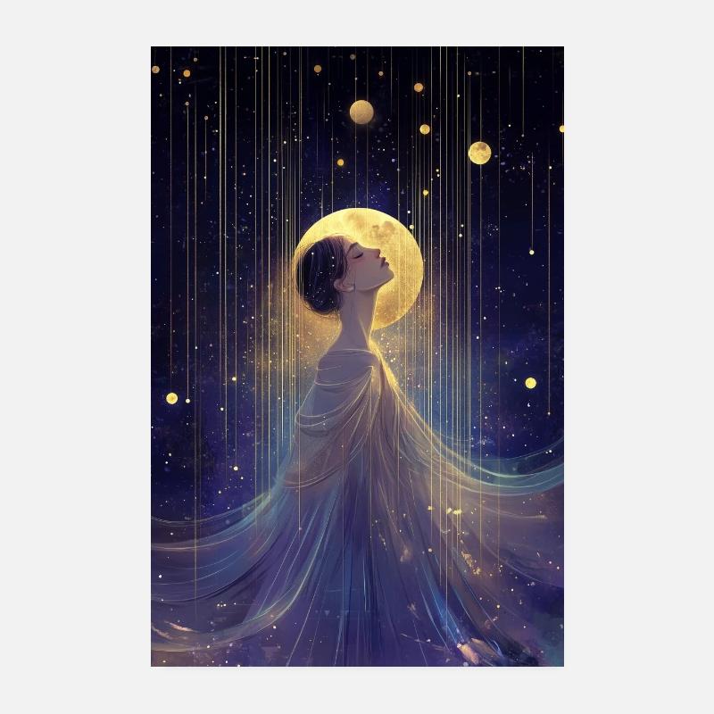 Sacred Geometry IV Poster 20x30 cm