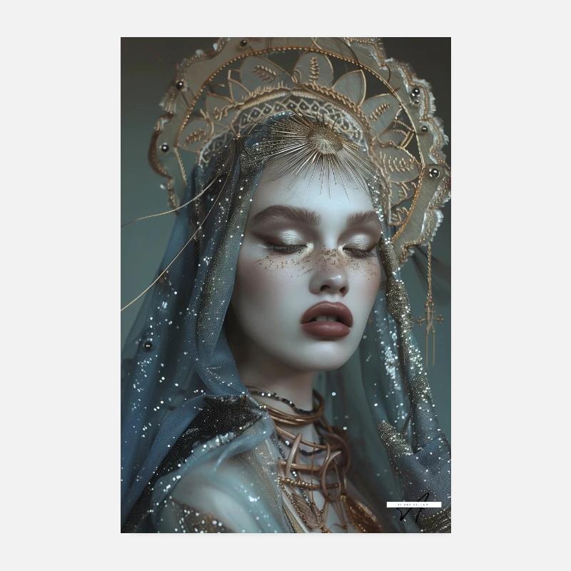 Priestess I Poster 20x30 cm