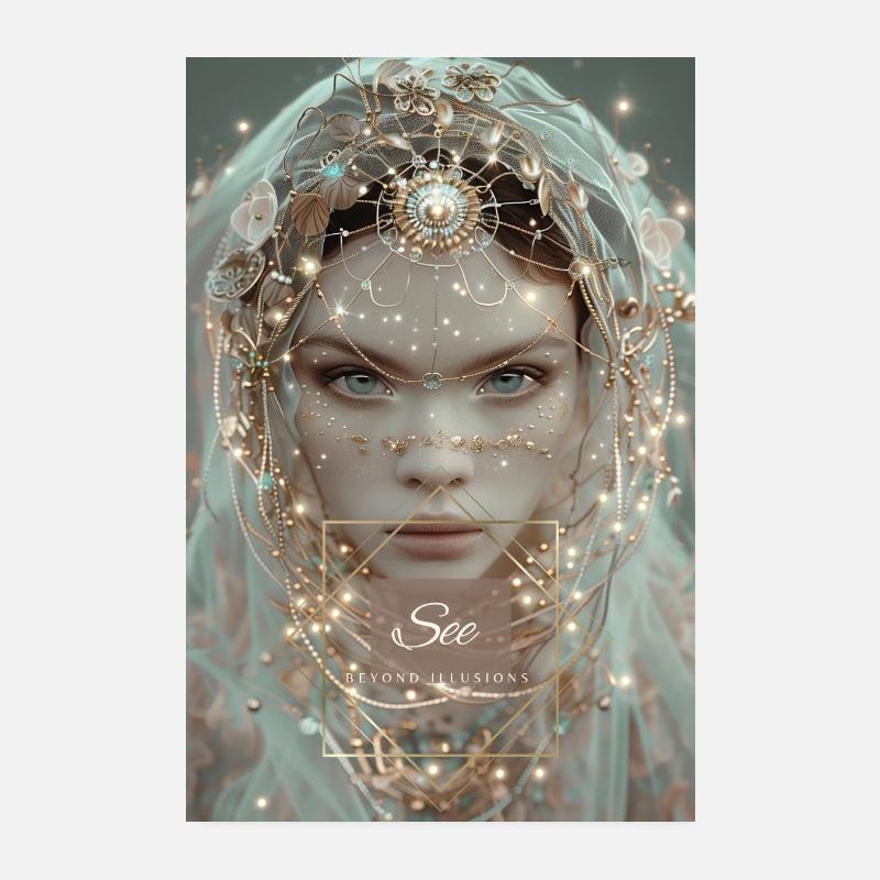 See beyond Illusions Poster 20x30 cm