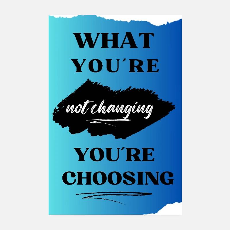 Motivation et inspiration Affiche positive Poster 20 x 30 cm