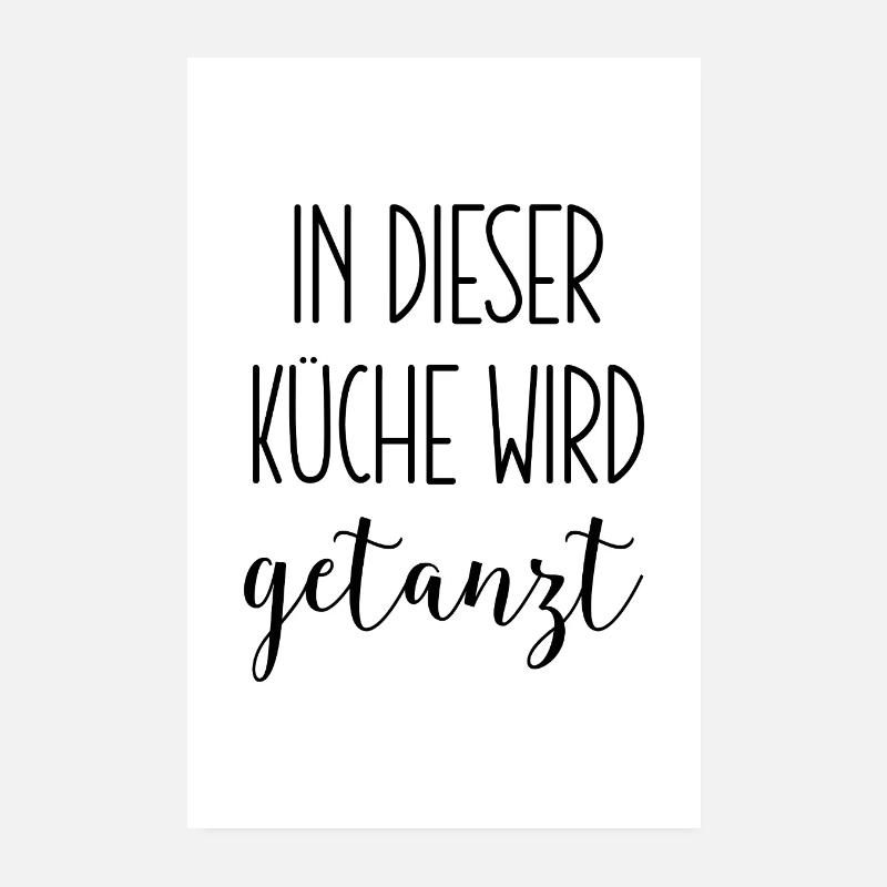 Dancing in this kitchen Poster 8" x 12" (20x30 cm)