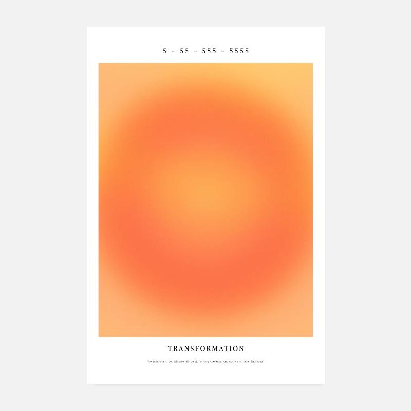 Aura Print 5 Poster 20x30 cm