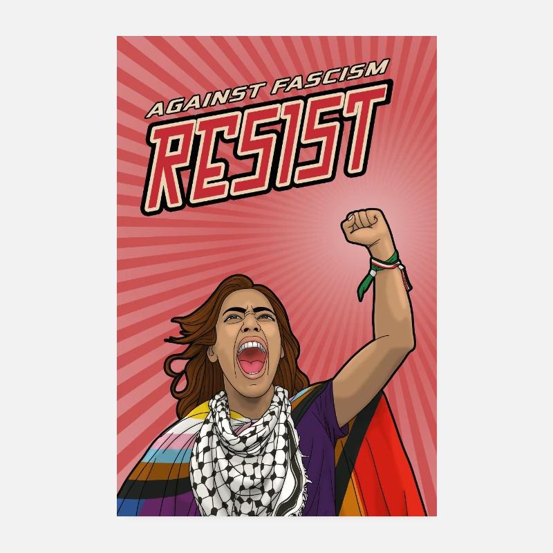 Resist Poster 20 x 30 cm