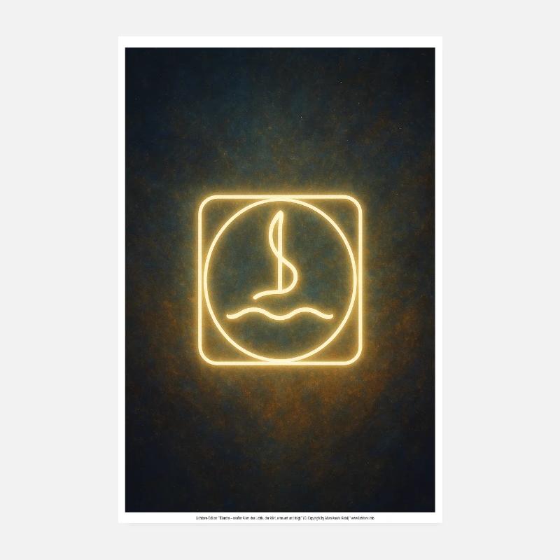 Lichttor-Edition: Elandra Poster 20x30 cm