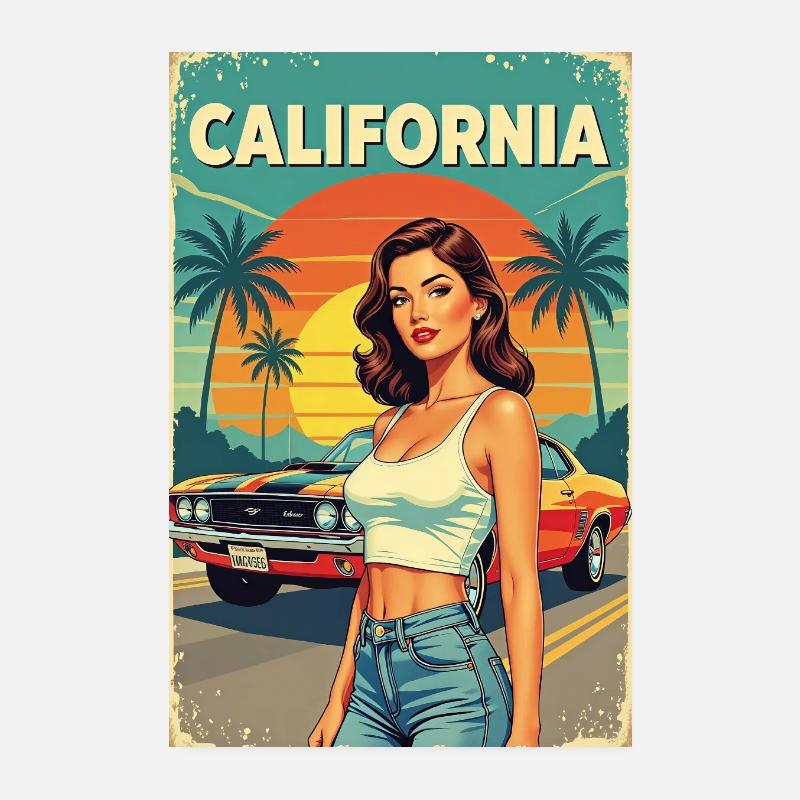 Croisière California Dream R06 Poster 20 x 30 cm