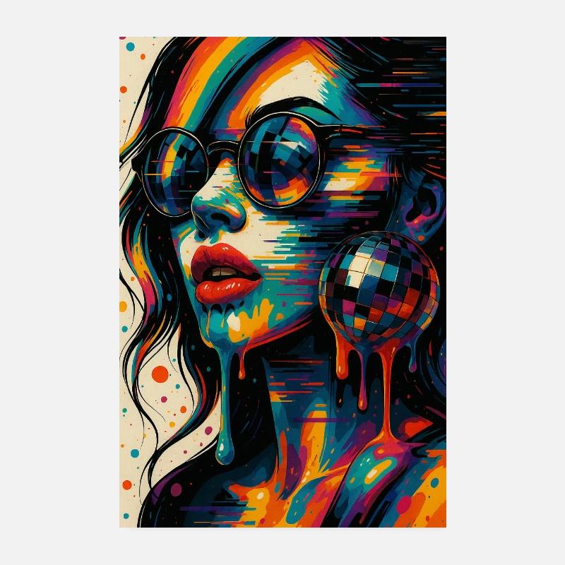 GLITCH_DELUXE Poster 20x30 cm