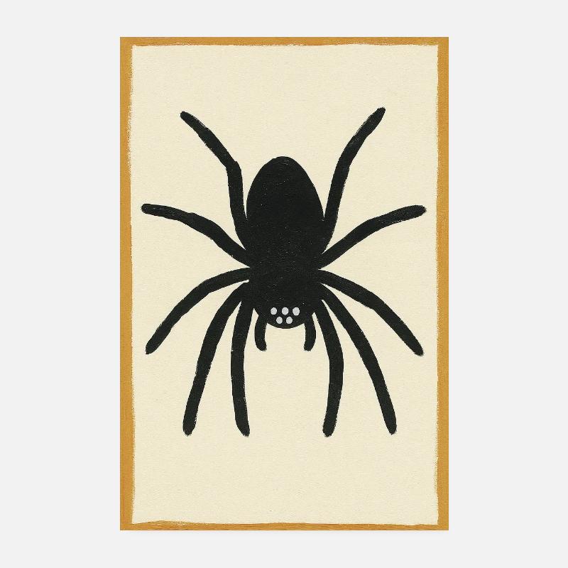 Spider Poster 8" x 12" (20x30 cm)