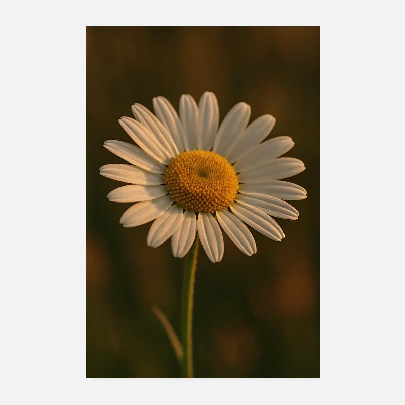 Natur - Blumen - Gänseblümchen Poster 20x30 cm