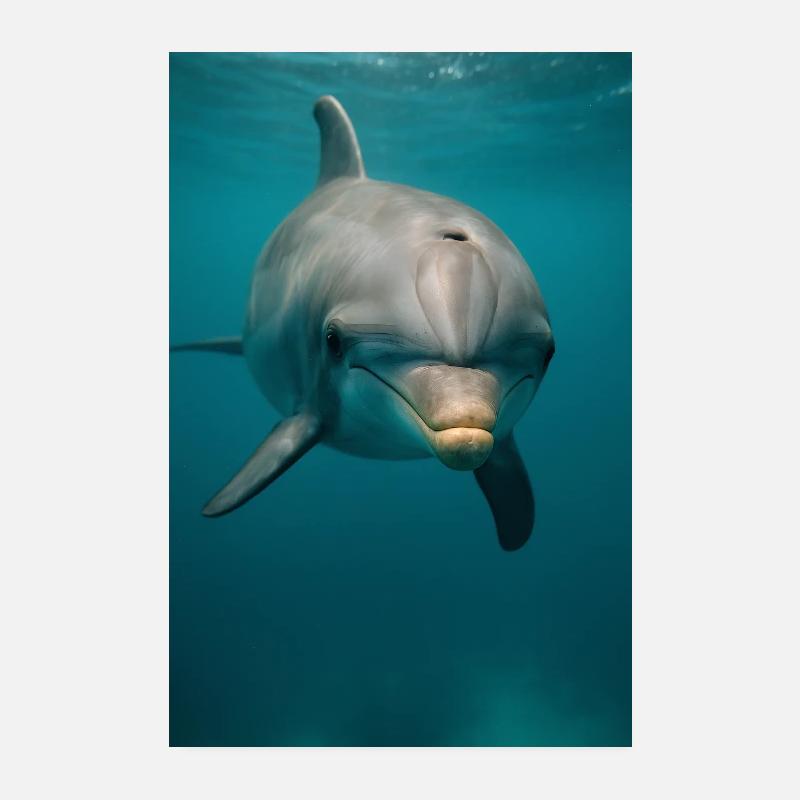 Animals - Dolphin Poster 8" x 12" (20x30 cm)