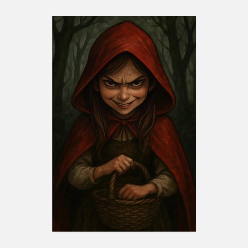 Feuerkappe Poster 20x30 cm