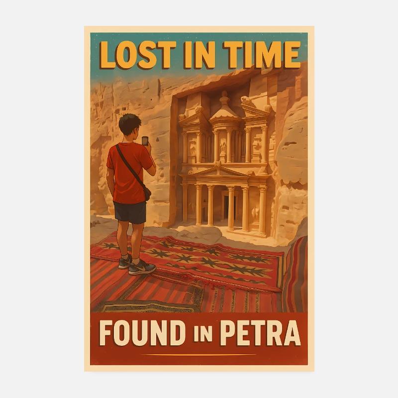 Petra - Poster 20x30 cm - Weiß