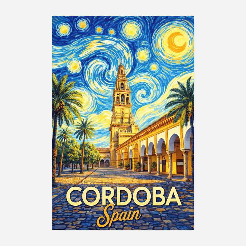 Cordoue, Espagne Poster 20 x 30 cm