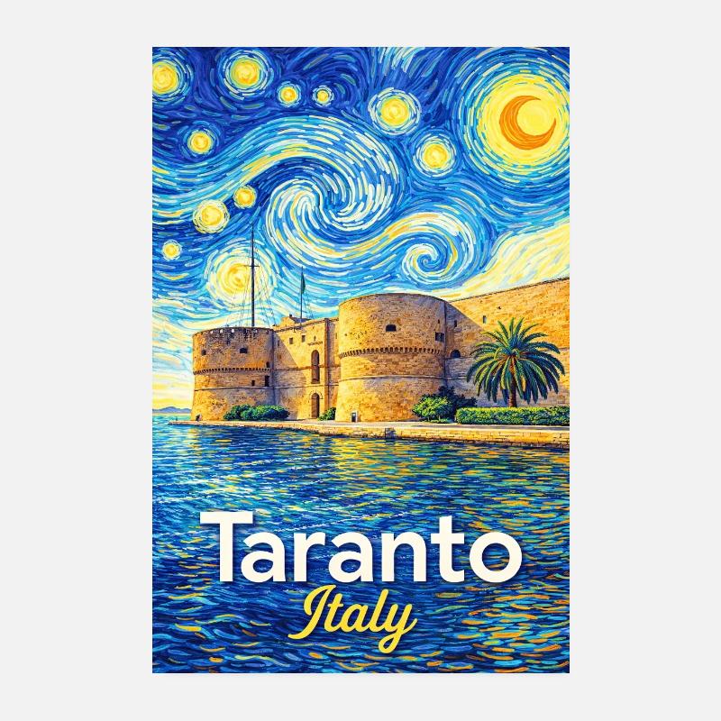 TTarent, Italy. Poster 8" x 12" (20x30 cm)