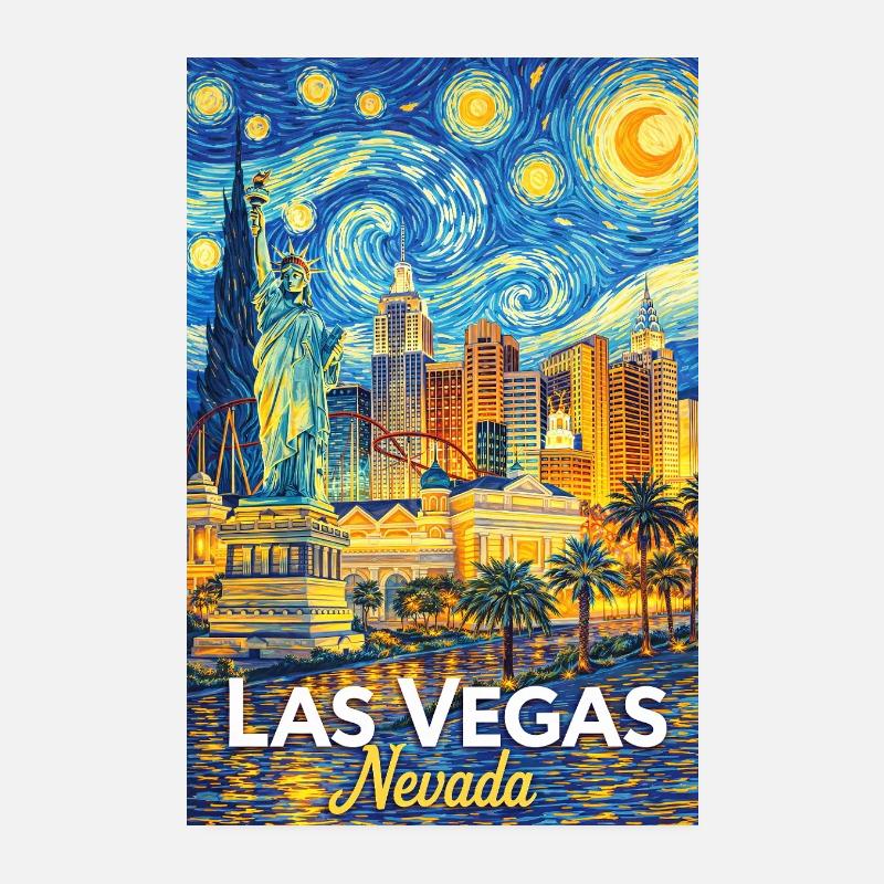 Las Vegas Nevada Poster 20 x 30 cm