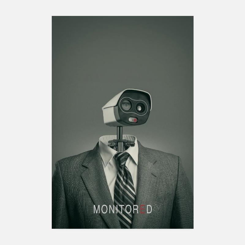 silent surveillance,surveillance,surveillance,practice Minimal Poster Poster 8" x 12" (20x30 cm)
