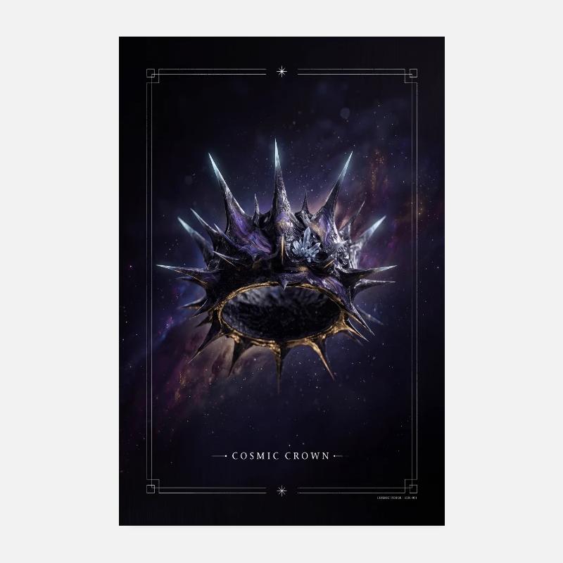 Cosmic Crown Nebula Ring Poster 8" x 12" (20x30 cm)