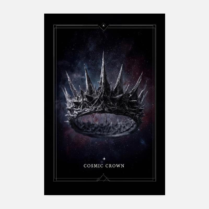 Kosmische Krone: Stachelnebel Poster 20x30 cm