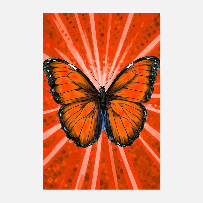 Schmetterling Poster 20x30 cm