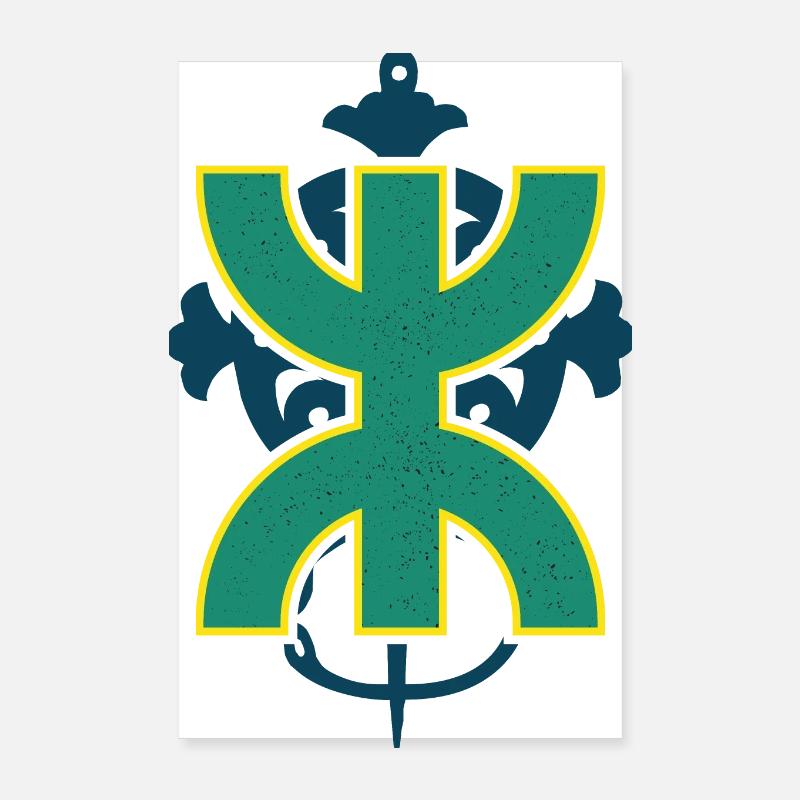 Z Imazighen artwork Poster 8" x 12" (20x30 cm)