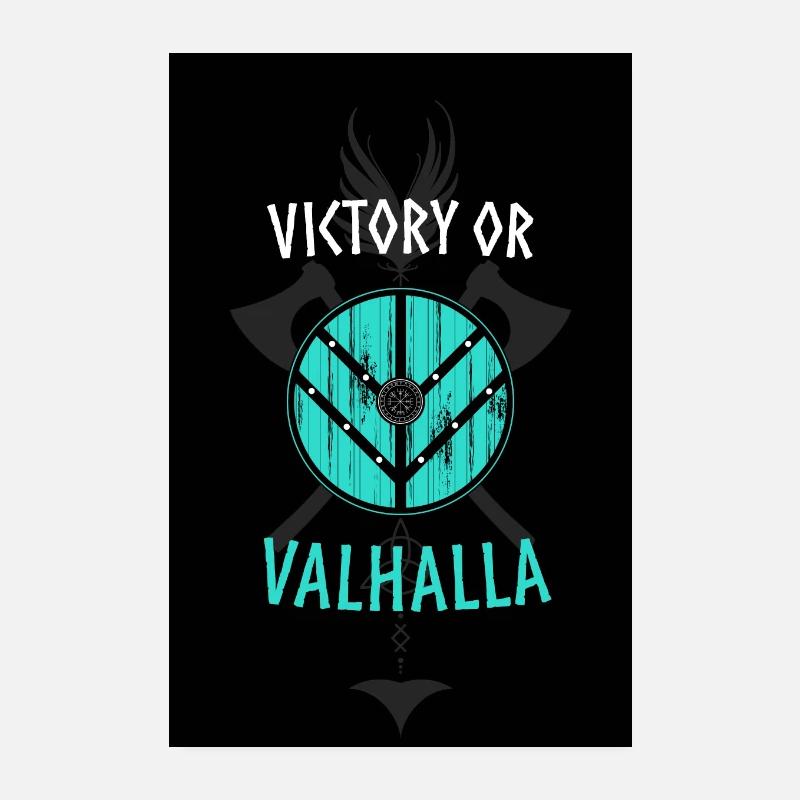 VICTORY OR VALHALLA | poster Poster 8" x 12" (20x30 cm)
