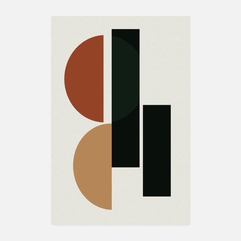 art moderne, équilibre Poster 20 x 30 cm
