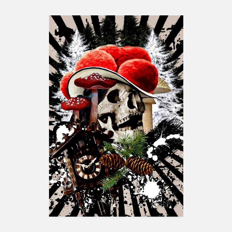 Fly agaric Poster 8" x 12" (20x30 cm)