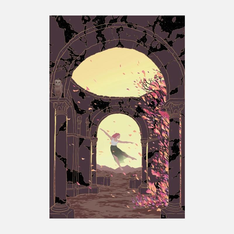 Mind Garden Fall Poster 20x30 cm