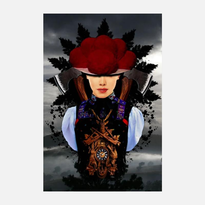 La folie du coucou Poster 20 x 30 cm