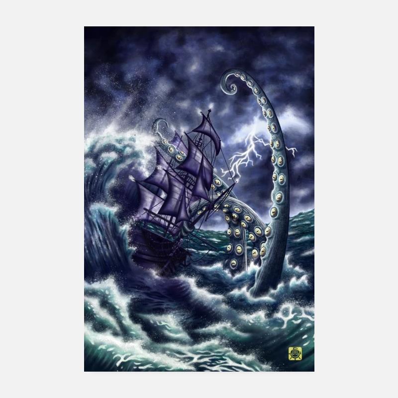 Les yeux de la mer Poster 20 x 30 cm