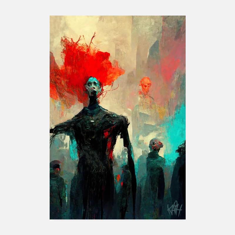 Migrane Poster 8" x 12" (20x30 cm)