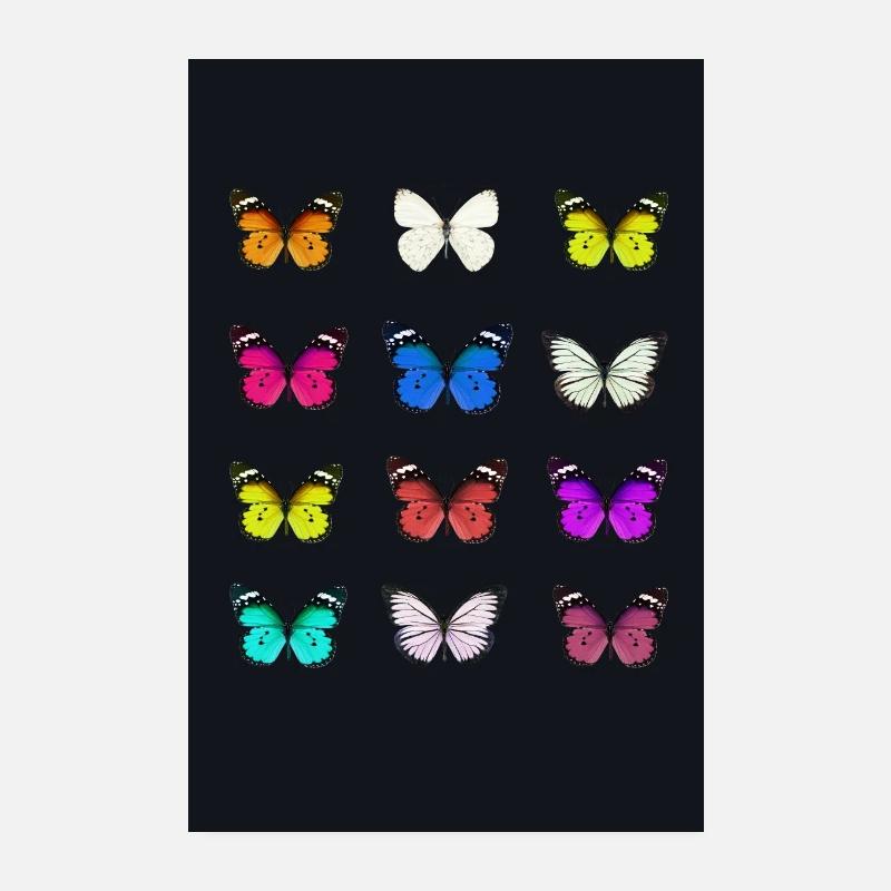 Affiche papillon Poster 20 x 30 cm