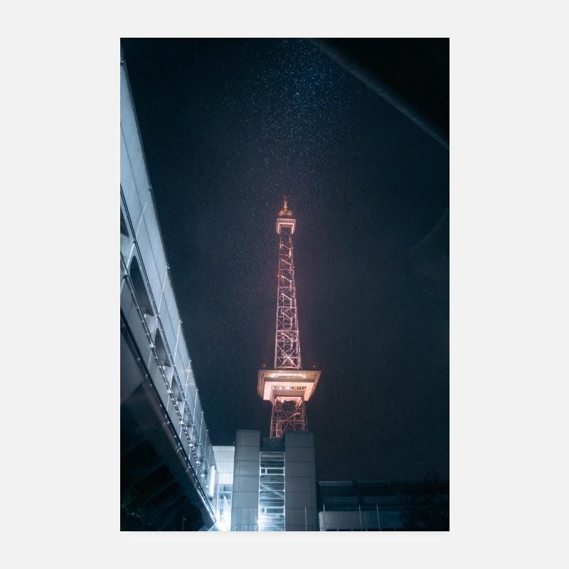 Funkturm Poster 20x30 cm