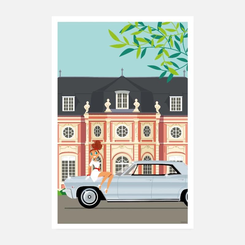 Automobile Poster 20 x 30 cm