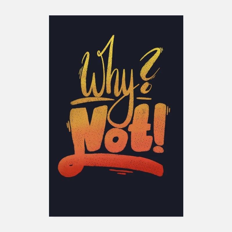 Pourquoi pas le point d’exclamation Poster 20 x 30 cm