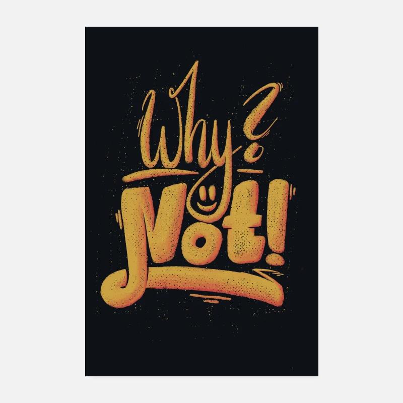 Pourquoi pas le point d’exclamation Poster 20 x 30 cm