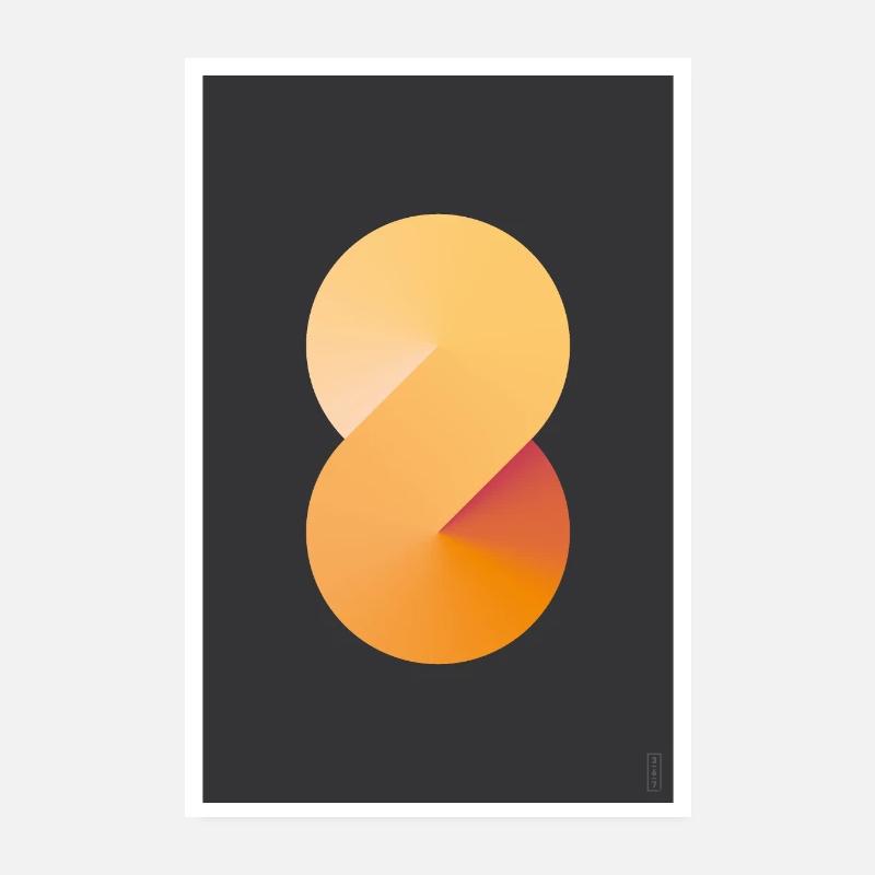 Sidewinder Poster - Tizian - Dunkel Poster 20x30 cm