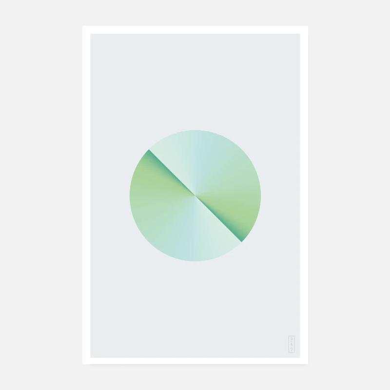 Twist - Verdant - Light Poster 8" x 12" (20x30 cm)