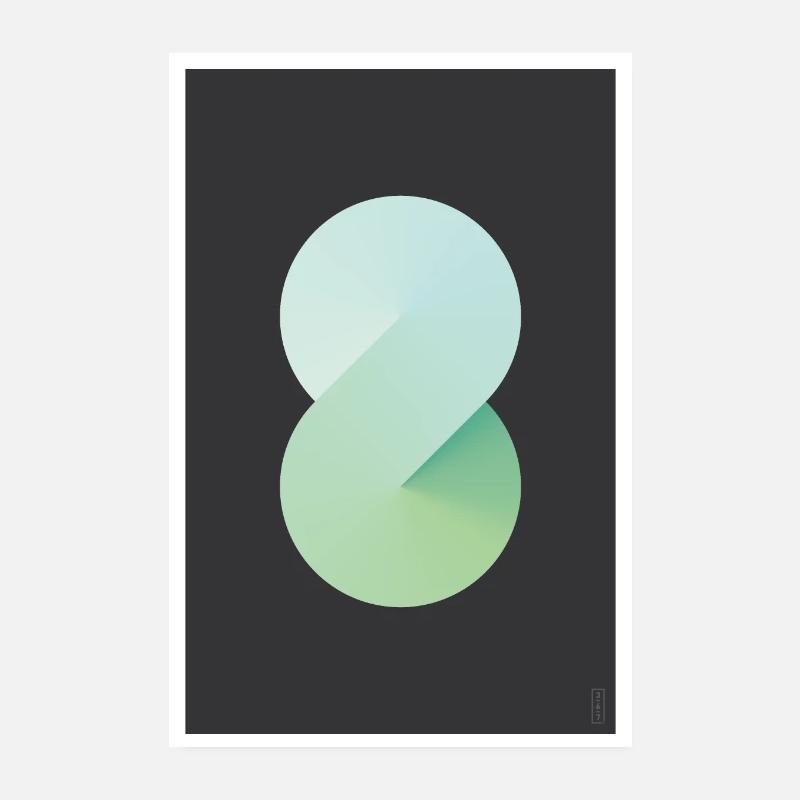 Sidewinder Poster - Verdant - Dark Poster 8" x 12" (20x30 cm)