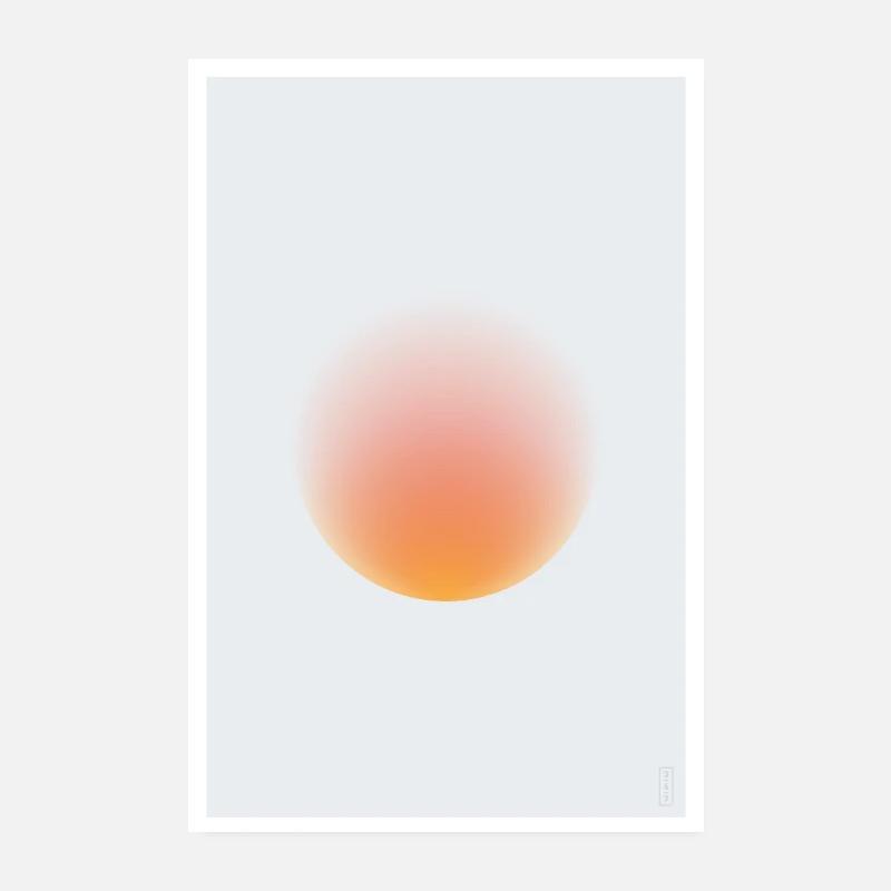 Sphere - Titian - Light Poster 8" x 12" (20x30 cm)