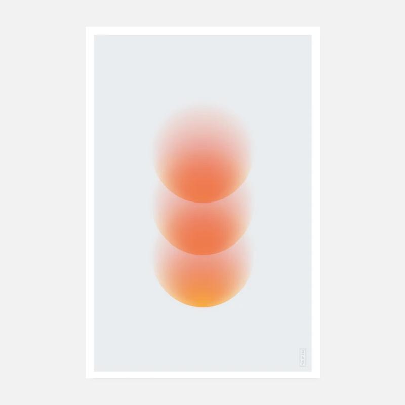 Tri-Sphere - Tizian - Licht Poster 20x30 cm