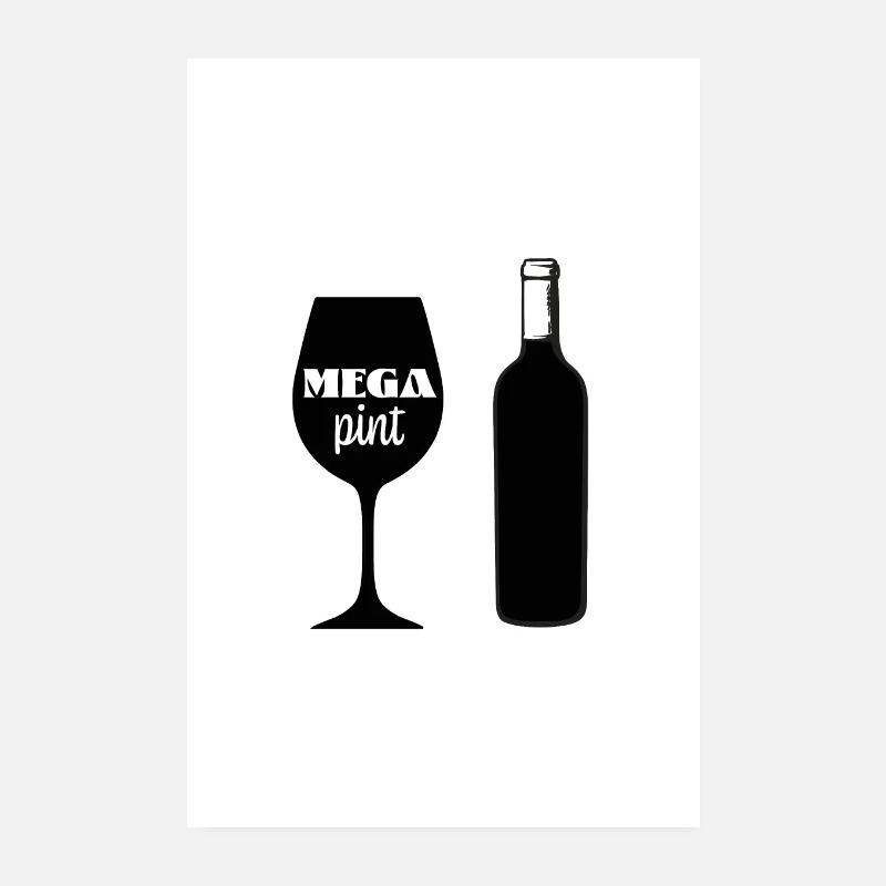 Mega Pint Poster 8" x 12" (20x30 cm)