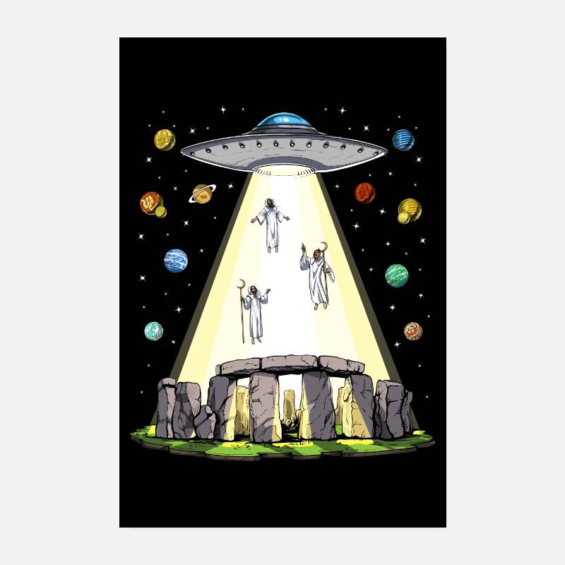 Entführung von Stonehenge-Ausländern Poster 20x30 cm