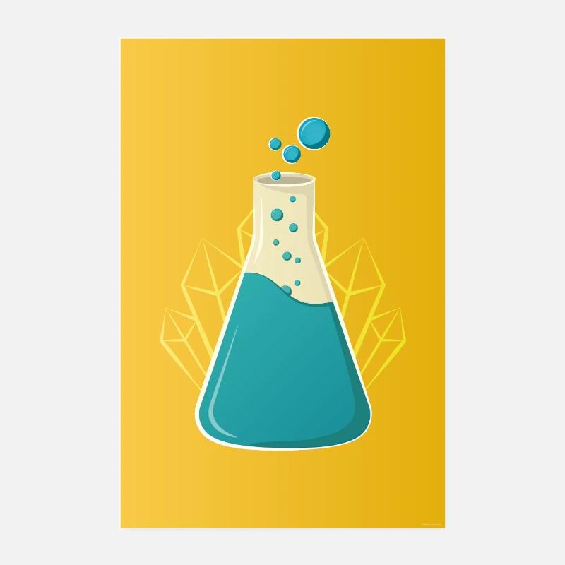 Blauer Himmel - Poster 2-3 Poster 20x30 cm