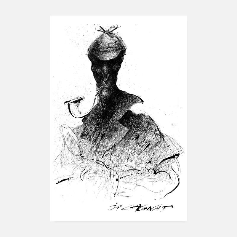 Sherlock Holmes (Cagnat) Poster 20x30 cm