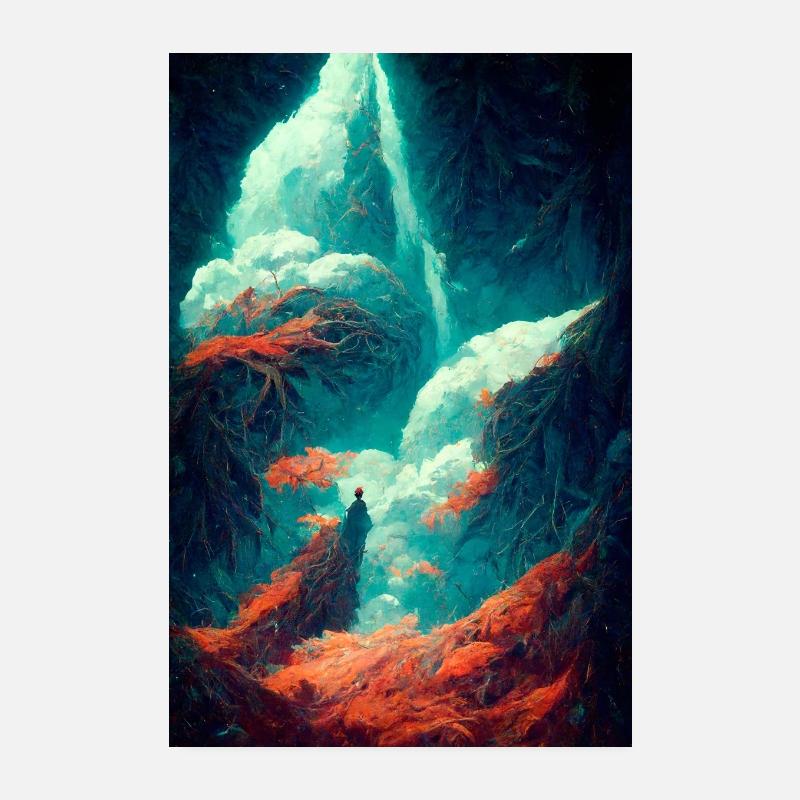 Somewhere far away Poster 8" x 12" (20x30 cm)